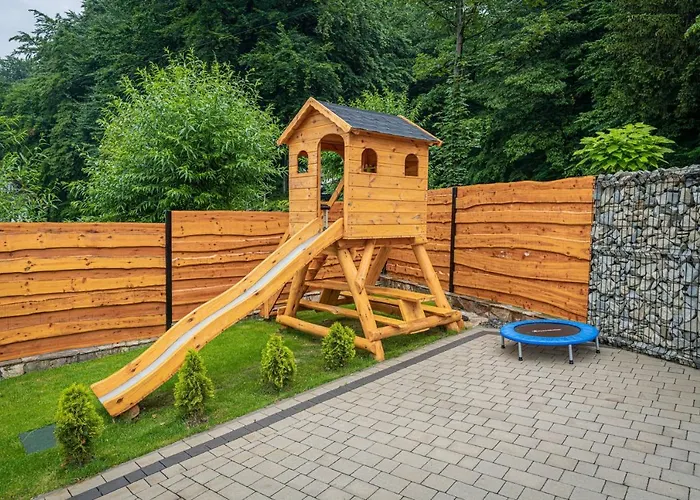 Lägenhet W Lipowskiej Chacie - Jacuzzi I Sauna *